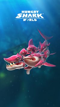 Team work makes the dream work. Play with The Frenzy, our new 9-in-1 shark, from April 20th in Hungry Shark World!  #HungryShark #HungrySharkWorld #Birthday #Anniversary #Shark #HungrySharkis9 #TheFrenzy