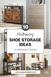 Get ready to step into a tidy home with my list of hallway shoe storage ideas that promise to minimise clutter and maximise on space.