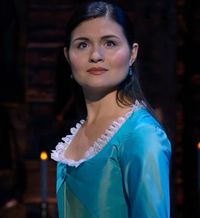 phillipa soo as eliza hamilton #broadway #musical #hamilton #hamiltonthemusical #eliza #elizahamilton #history #1700s #newyork #popular #trending #theschuylersisters