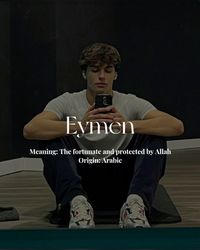 #aesthetic #boyname #arabic #eymen