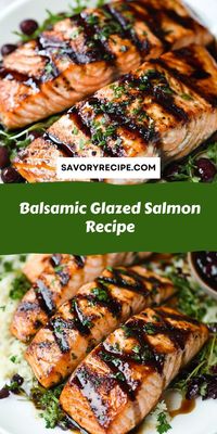 Transform your dinner table with this irresistible Balsamic Glazed Salmon Recipe! Featuring tender salmon fillets and a glossy balsamic sauce, this dish is a showstopper for any occasion. Easy to make and packed with flavor, it’s the perfect addition to your collection of salmon recipes. Enjoy a taste sensation!