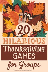 Get ready for a laugh-filled holiday with these hilarious Thanksgiving games for groups! Perfect for all ages, these fun fall games for kids will keep everyone entertained. From exciting minute to win it games to free Thanksgiving games printables, you'll have everything you need to make this holiday extra memorable and packed with fun!