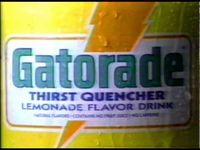 1980's Commercial-Gatorade (Lemonade Flavor)