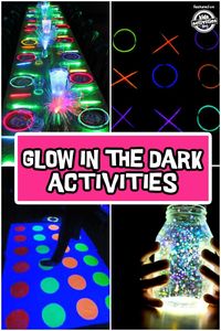 17 Glow in the Dark Games & Activities for Kids | Kids Activities Blog