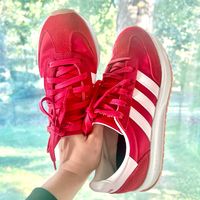 This is a 🛍️Shoppable🛍️ Pin!  

adidas sambas, red adidas sambas, platform adidas sambas, adidas sambas, adidas retro sneakers
midsize, curvy, outfit, idea, inspo, inspiration, outfit of the day, ootd, midsize ootd, curvy ootd, midsize outfit, curvy outfit, size 12, size 14, size 16, size18 
#adidas #trendy #sneakers #womenswear #red