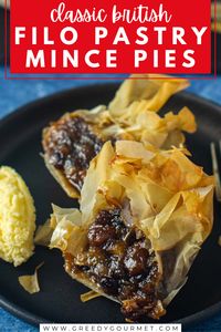 Craving a traditional British Christmas treat? These filo pastry mince pies put a light, modern twist on the classic favorite, making them a perfect addition to your holiday table. Pin this now to enjoy these delightful mince pie recipe ideas!