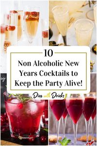 🎉 Ring in the new year with these amazing Non-Alcoholic Cocktail recipes 🍹 Perfect for anyone looking to skip the booze but still have a fun and festive drink 🥂 You and your guests will love these tasty and creative options 🍸 Cheers to a happy and healthy new year! 🎊 #newyear #nonalcoholic #cocktailrecipes #healthydrinks #festive #parties