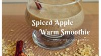 Spiced Apple Warm Porridge Smoothie