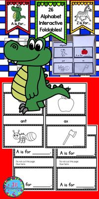 ESL Newcomer Alphabet Interactive Printables (Editable)