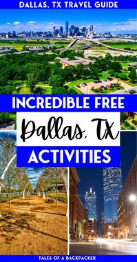 Dallas Texas travel tips: If you're planning to visit Dallas on a budget, you're in luck! Check out our budget Dallas travel guide with the best free things to do in Dallas PLUS other top travel tips to help you to make the most of your Dallas vacation without breaking the bank. With all the most fun things to do in Dallas on a budget you certainly won't get bored!