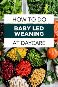 As a new, working mom I was so worried we wouldn’t be able to do baby led weaning successfully since we sent our baby to daycare. Suddenly, you don’t have total control of your baby’s mealtimes and this can be stressful. However, I’m excited to tell you that you CAN successfully do baby led weaning while your baby is at daycare, you just want to be sure you do it the RIGHT way.