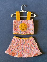 This handmade toddler dress fits size 3-4T! Super cute and cozy for the summer.