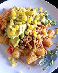 Loaded Tator Tots #Vegan #VeganFood