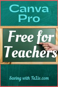 How teachers can get Canva Pro free and access Canva for Education resources to create classroom materials to share with teachers and students.