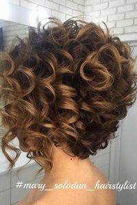 10 Trendy Short Curly Hairstyles and Helpful Tips for Curly Hair ★ See more: http://glaminati.com/trendy-short-curly-hairstyles/