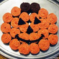 How To Make A Pumpkin Cupcake Cake