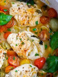 Healthy Oven Baked Cod via @cookinwithmima