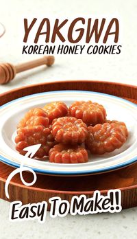 Yakgwa (Korean honey cookies) - Wasian Cookery