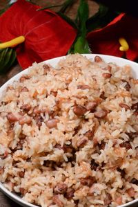 Haitian Red Beans and Rice (Riz et pois rouges) - International Cuisine