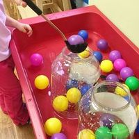 Eye/Hand Coordination & Motor Skills at the Water Table (from Natural Learning via Instagram: https://www.instagram.com/p/BQVVUSJgcIM/?taken-by=natural_learning)