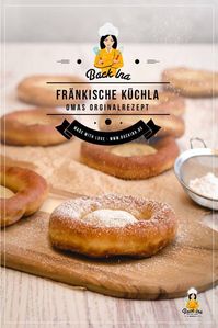 Du suchst ein Rezept für fränkische Küchla (auch bekannt als Kniekiechla / Auszogne)? Dann bist du hier richtig! Ich zeige dir Schritt für Schritt, wie du das Festtagsgebäck selber machen kannst! | BackIna.de