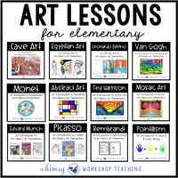 Art History for Elementary Bundle (13 Art... by Whimsy Workshop Teaching | Teachers Pay Teachers