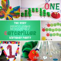 The Very Hungry Caterpillar birthday party