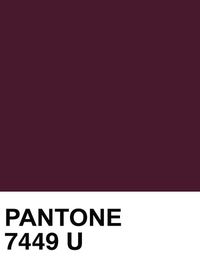 Pantone 7449 U PLUM