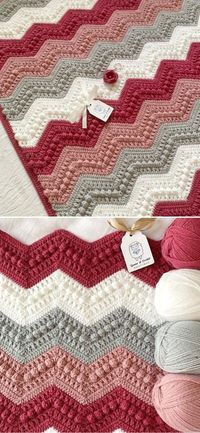 Adorable And Easy Crochet Baby Blankets - Pattern Center