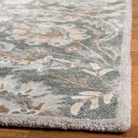 Bella Bel923 Hand Tufted Area Rug - Grey/multi - 5'x5' - Safavieh. : Target