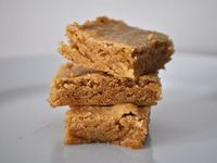 Adding brown butter to traditional blondies increases their caramel flavor.