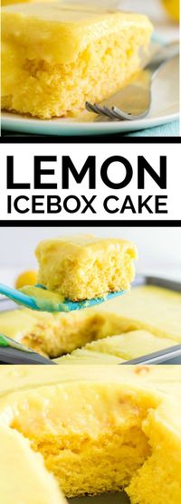 Lemon Icebox Cake #WalmartWOW #ad