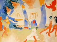 André Derain (France 1880-1954) La Danse (1905-1906) watercolour and pencil on paper