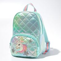 Introducing Claire's Mint Sparkle Iridescent Backpack with Adjustable Straps  a trendy and functional accessory that effortlessly combines style and practicality. This backpack features a mesmerizing iridescent finish with a mint sparkle, adding a touch of whimsy and charm to your everyday adventures. Designed with adjustable straps for personalized comfort, this backpack is perfect for carrying your essentials in style. Size: one size.  Color: Green.  Age Group: adult.