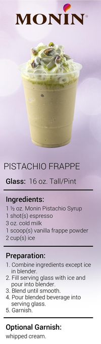 Pistachio Frappe