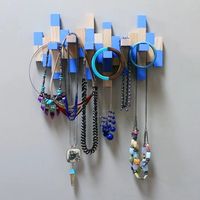 Turn an Old Jenga Set into a Necklace Rack - Brit + Co