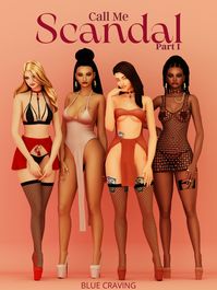 SIMS 4 CC - CALL ME SCANDAL – @bluecravingcc on Tumblr