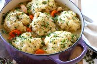 Chicken and Herb Dumplings | Dash of Savory | Cook with Passion