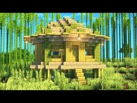 (1) How to Build a Cozy Bamboo House | Minecraft Build Tutorial #7 - YouTube