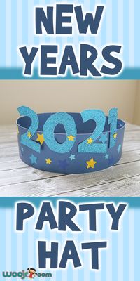 New Year's Party Hat for Kids | Woo! Jr. Kids Activities