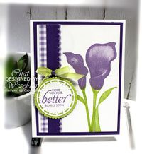 Stampin' Up Lasting Lily, Me, My Stamps and I