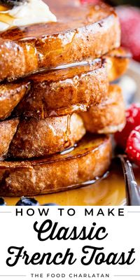 Caramelized Simple French Toast Recipe