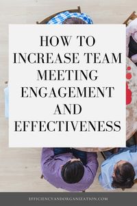 You can make simple changes for more engaging, timely, efficient, and productive team meetings. Use some of the tips and strategies offered in this article. Just remember that changes need to be done consistently. Once you decide to change something, stay with it for a few months to make it habitual and part of the normal daily business operations. Also, stick to 2 or 3 at a time when you make changes.