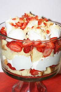 Strawberry Shortcake Trifle