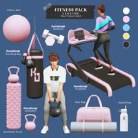 Sims 4 - Sims 4 Custom Content - sims4cc - sims4 - ts4 - s4cc - ts4cc - thesims4 - sims 4 cc - fitness - design - inspiration - gym - pilates - art - 3d - sport - the sims 4 - yoga - boxing