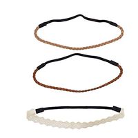 Amazon.com: Lux Accessories "Neutrals Head Wrap Set (3PC): Lux Accessories: Clothing