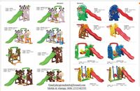 colorful plastic slides for kids