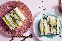 'Bread and butter' cucumber sandwiches