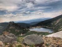 ...gorgeous St. Mary's Glacier and Lake!