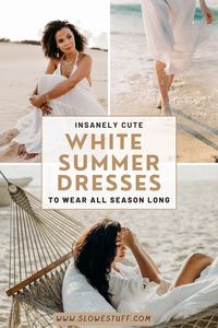 Looking for the perfect white graduation dress that you can keep wearing as an amazing white summer dress all summer long? This list has 65 amazing dresses set up so it is easy to shop and compare each one. #whitegraduationdresses #whitesummerdresses #summerdresses